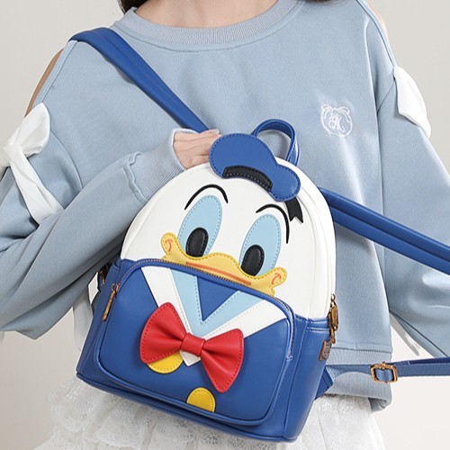 Terlaris Mesuca Bag Megos Disney Donald Duck Backpack - Tas Ransel Wanita Disney Donald Duck