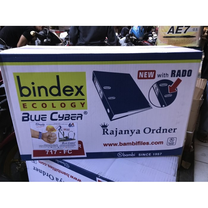 

NEW odner bindex folio kwitansi 717 777 bambi/ ecology blue cyber