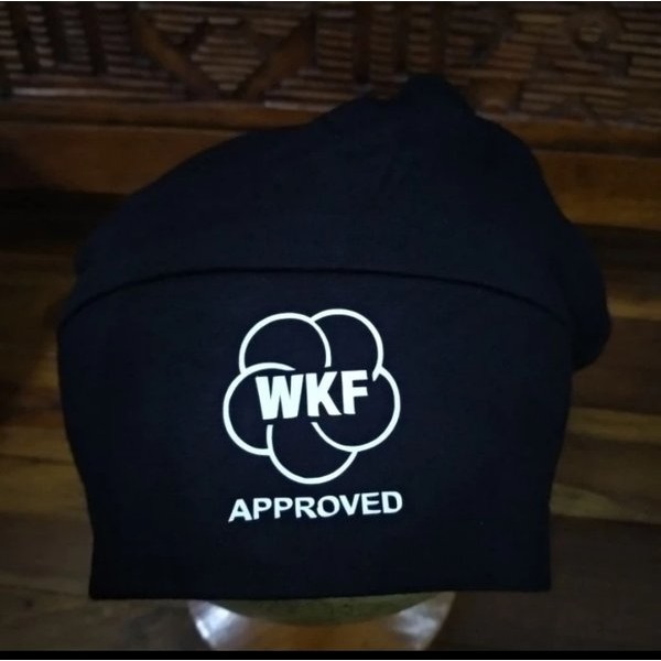 Hijak Kareta WKF APPROVED Penutup Kepala Head Protector Hijab