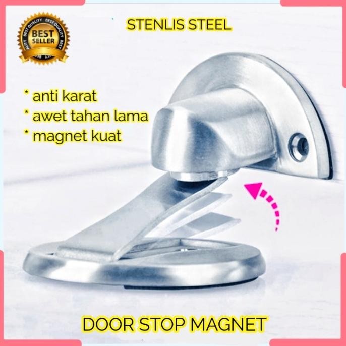 DOOR STOP MAGNET DOOR STOPER MAGNET GANJELAN PINTU PENAHAN PINTU TERBAIK