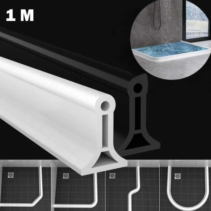 WATER STOPPER LIS KARET PENGHALANG AIR WASTAFEL KAMAR MANDI PINTU BARU