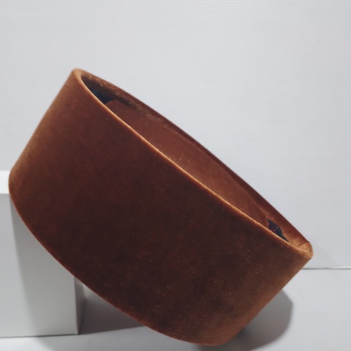 Murah peci songkok bludru coklat exclusive Non COD