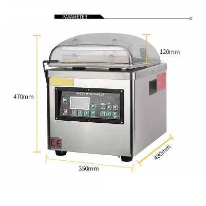Penyegel Makanan Vakum Mesin Kemasan Vakum Makanan Basah dan Kering