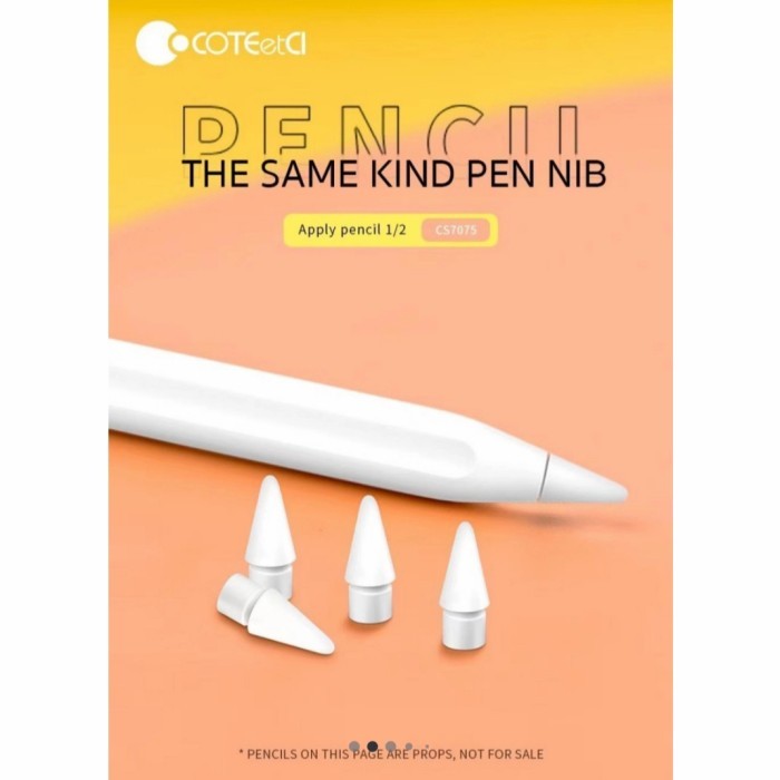 

TERBARU Apple pencil nib pen ipad nib tip stylus ipad ORIGINAL COTEetCI HOT SALE!