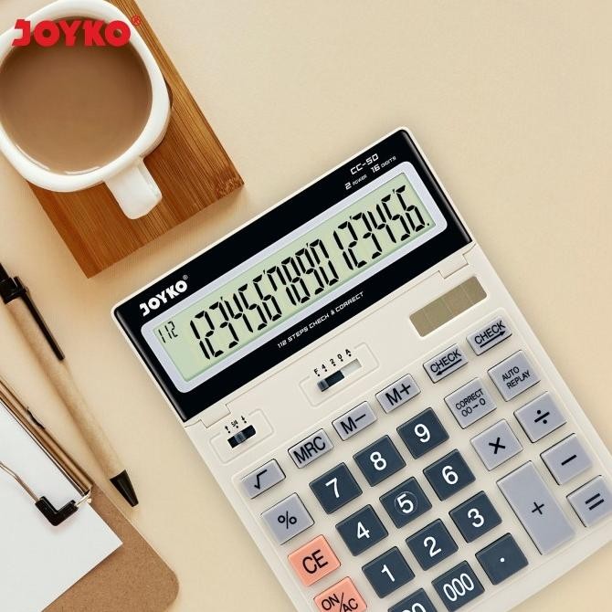 

CALCULATOR KALKULATOR JOYKO CC-50 16 DIGITS