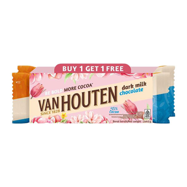 

VANHOUTEN MILK VPACK 2X40 GR