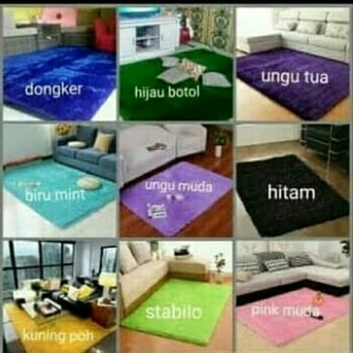 KARPET BULU 200 X 150 TEBAL 5 CM SUPER RASFUR