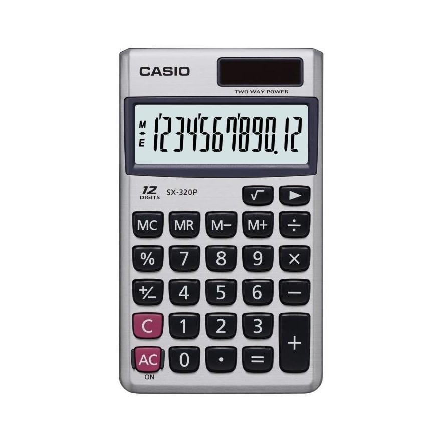 

CASIO VALUE SERIES CALCULATOR SX-320P