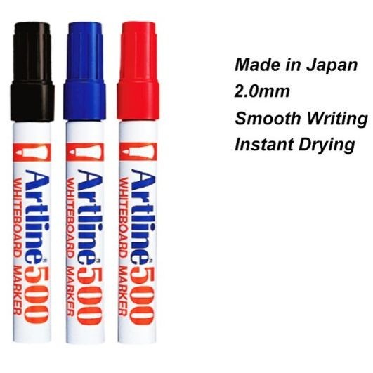 

Spidol Artline 500 Whiteboard Marker