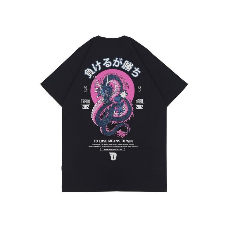 Promo Owners T-Shirt Ryujin Black Kaos Anime Kaos Pria Kaos Jepang