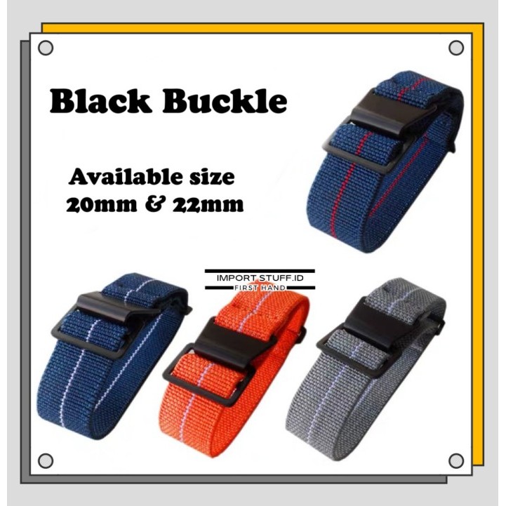 TALI Strap UNIVERSAL 22mm MN French Marine Nationale Diver Parachute