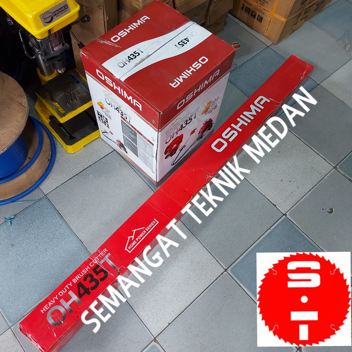 BEBAS ONGKIR - OH435T MESIN POTONG BABAT PANGKAS RUMPUT GRASS CUTTER HONDA OSHIMA 435