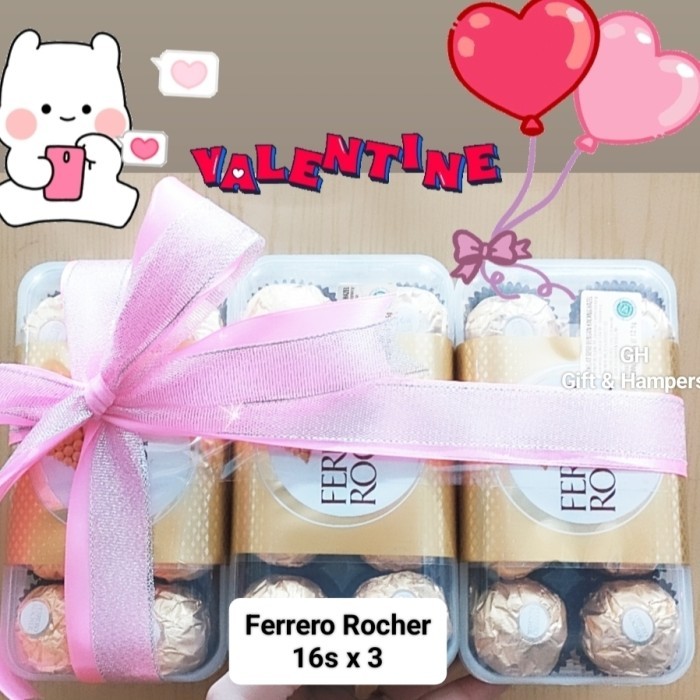 

Coklat Ferrero Rocher isi 30 Produksi Terbaru Kado Ultah Valentine Set
