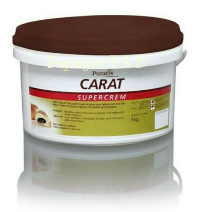 

Coklat Puratos Carat Super Cream SuperCrem kemasan 5 kg