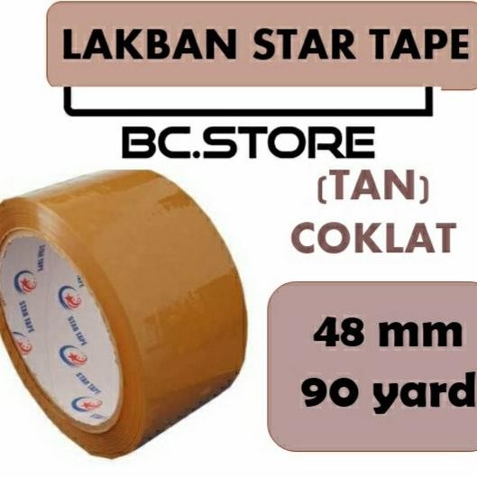

LAKBAN ( 1 DUS ) 90 YARD X 48MM (2INCH) PUTIH KUNING DAN COKLAT ASLI