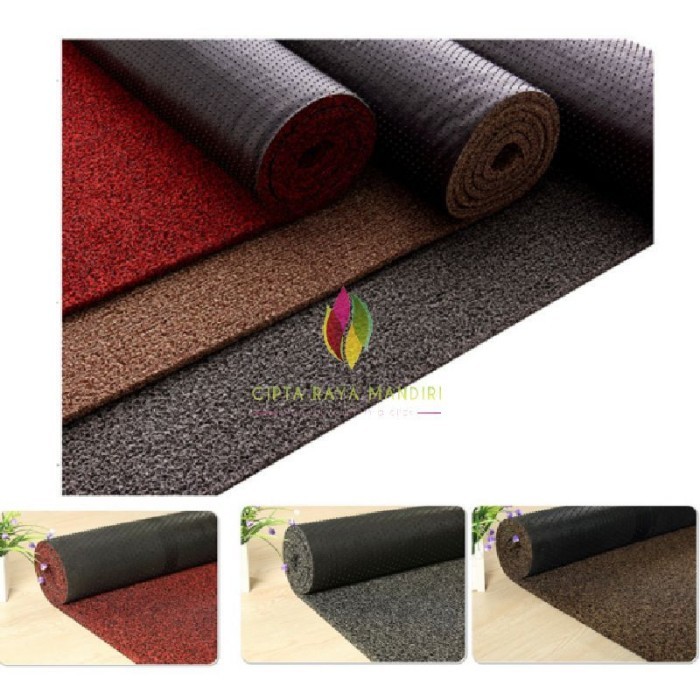KESET KARPET KARET PVC PREMIUM MIE / BIHUN METERAN