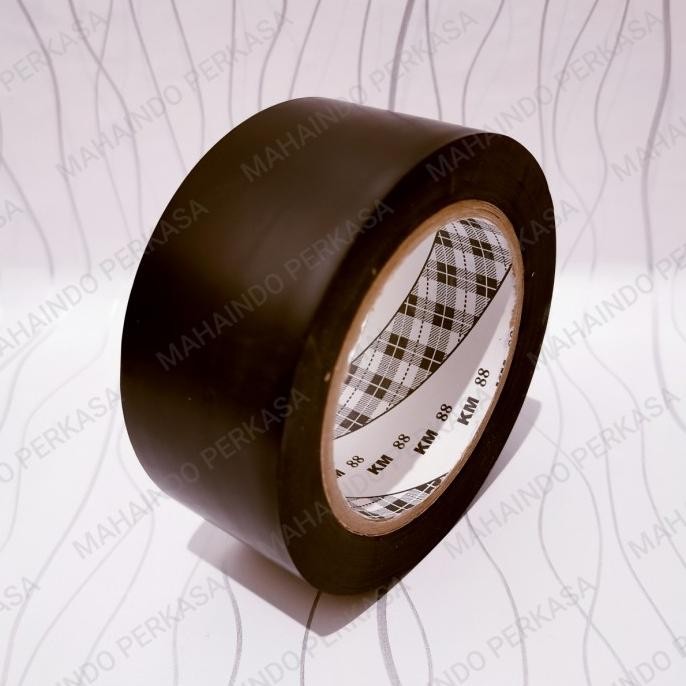 

ISOLASI LANTAI - LAKBAN LANTAI - FLOOR MARKING TAPE (BLACK) 5CM X 33M ASLI