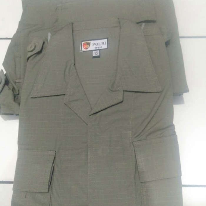Baju Pdl Ijo Jatah Brimob