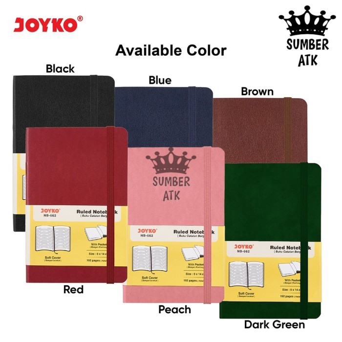 

HARGA DISKON Notebook Buku Tulis Catatan Diary Agenda Joyko Soft Cover A5 DARKGREEN