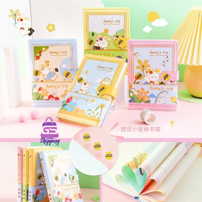 

MURAH Magnetic Notebook Diary Bunny Trip / Jurnal agenda Buku tulis - 6287