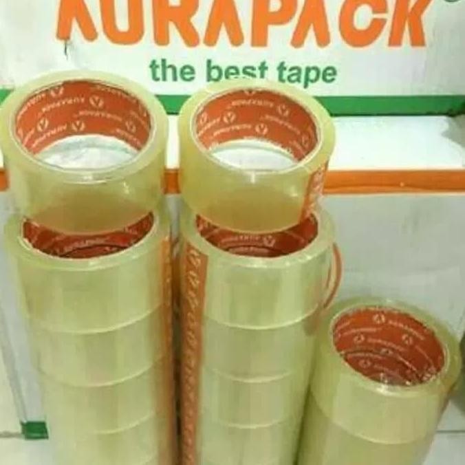 

LAKBAN BENING AURAPACK ATAU LAKBAN COKLAT 48MM X 100YARDS ASLI