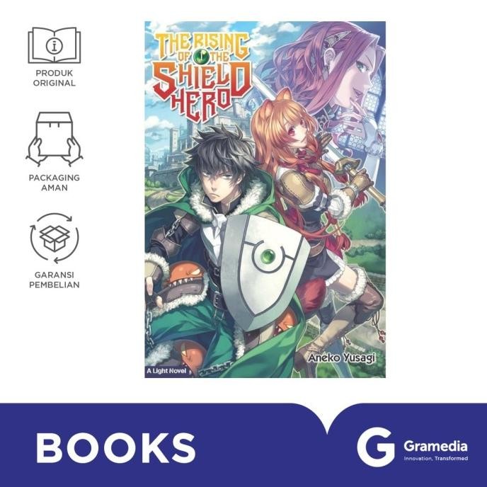 

New Gramedia Buku Light Novel The Rising Shield Hero 01 (Aneko Yusagi)