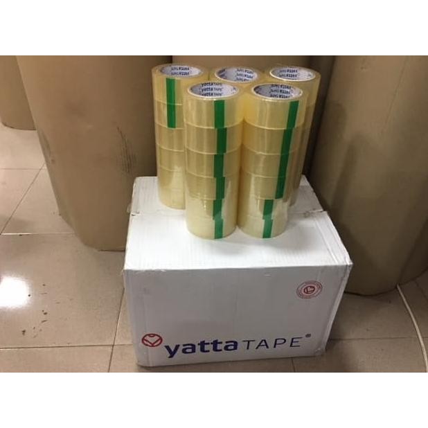 

LAKBAN YATTA TAPE/HIJAU/BENING 80 YARD (DUST @ 72 ROLL) ASLI