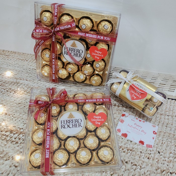 

Coklat Valentine Ferrero Rocher isi 24