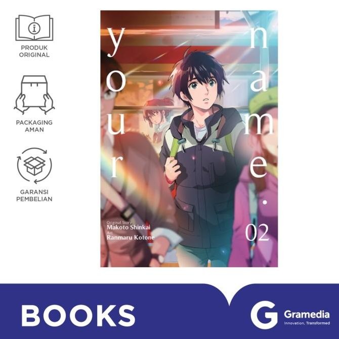 

New Gramedia Buku Your Name 2 (Makoto Shinkai)