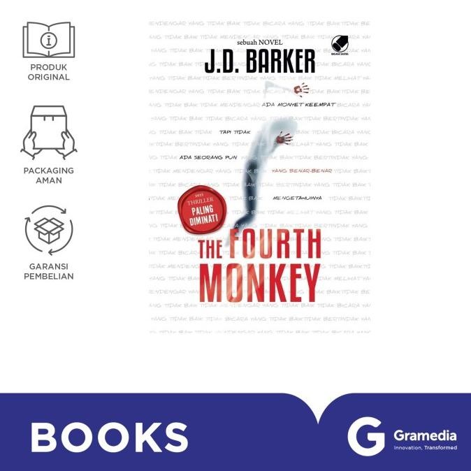 

New Gramedia Buku The Fourth Monkey (Remake)