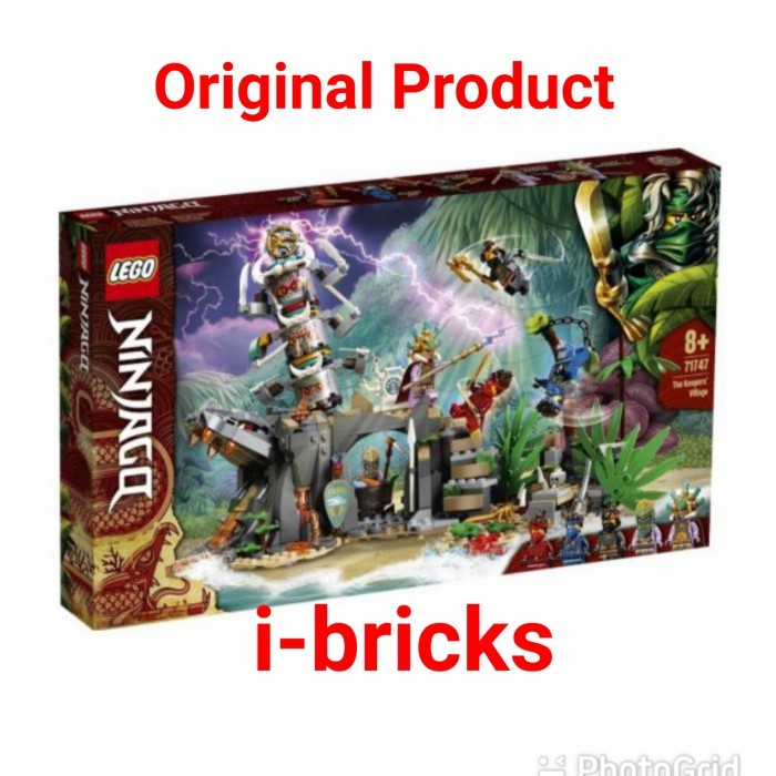 STOK TERBATAS LEGO Ninjago 71747 The Keeper Village