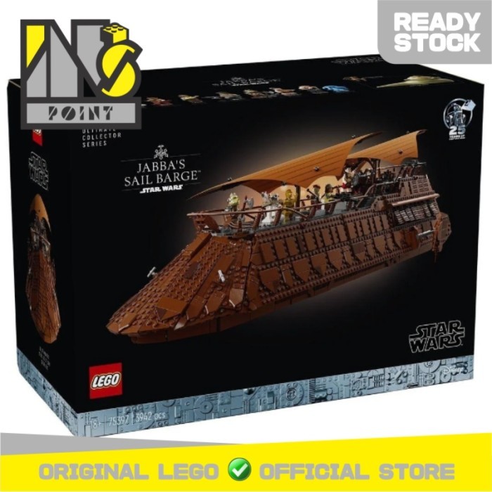 PRODUK TERBATAS LEGO 75397 - Star Wars - Jabba's Sail Barge