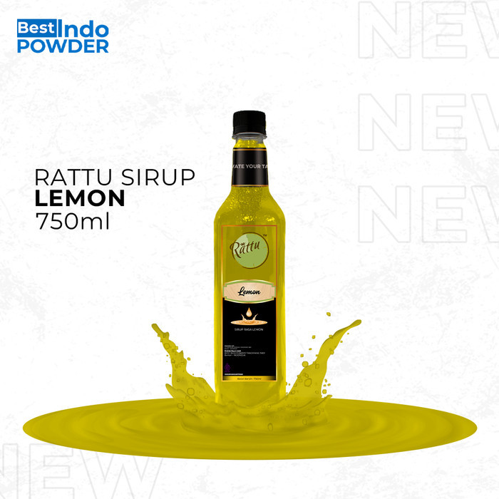 

SIRUP LEMON / SYRUP LEMON RATTU BEVERAGE 750ml