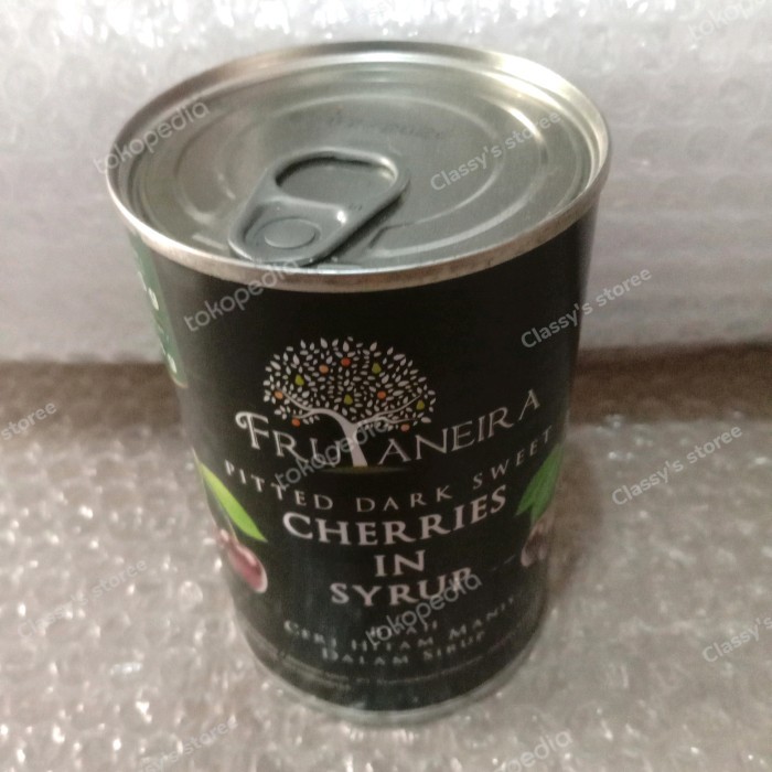 

frutaneira dark cherry/buah ceri hitam dalam sirup 425 gr