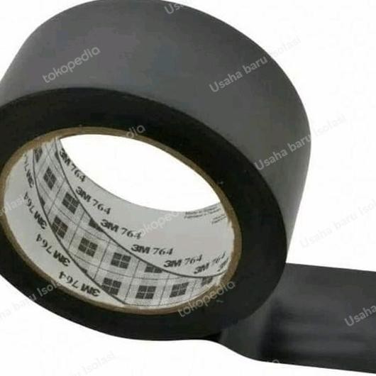 

3M LAKBAN LANTAY 3M 764 FLOOR MARKING HITAM SIZE 2IN33M ASLI