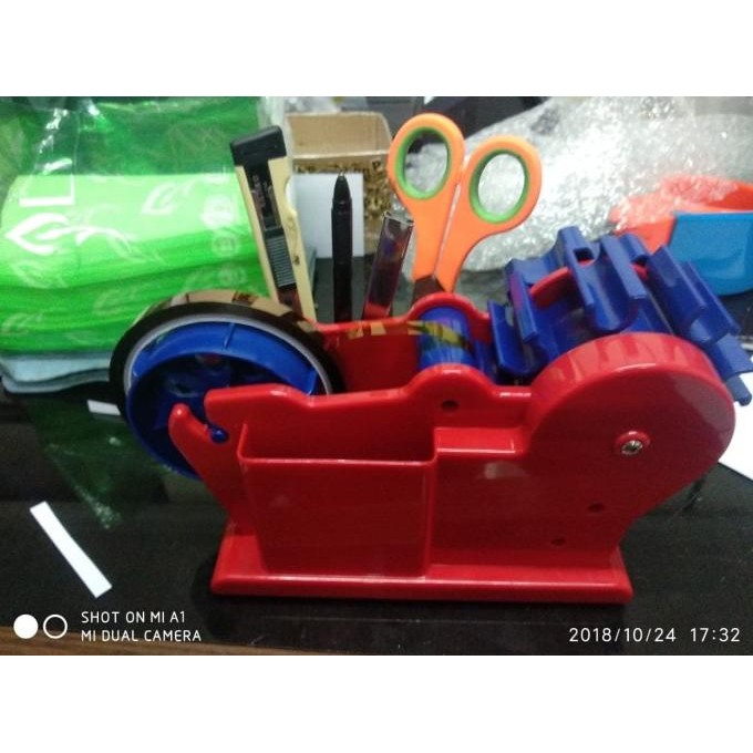 

ALAT PEMOTONG LAKBAN DISPENSER PUTAR AMAN CANGGIH MESIN SEMI OTOMATIS ASLI