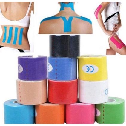 

SPORT ELASTIC KINESIOLOGY PERBAN LAKBAN BAHU KAKI ATLET VOLY BATMINTON ASLI