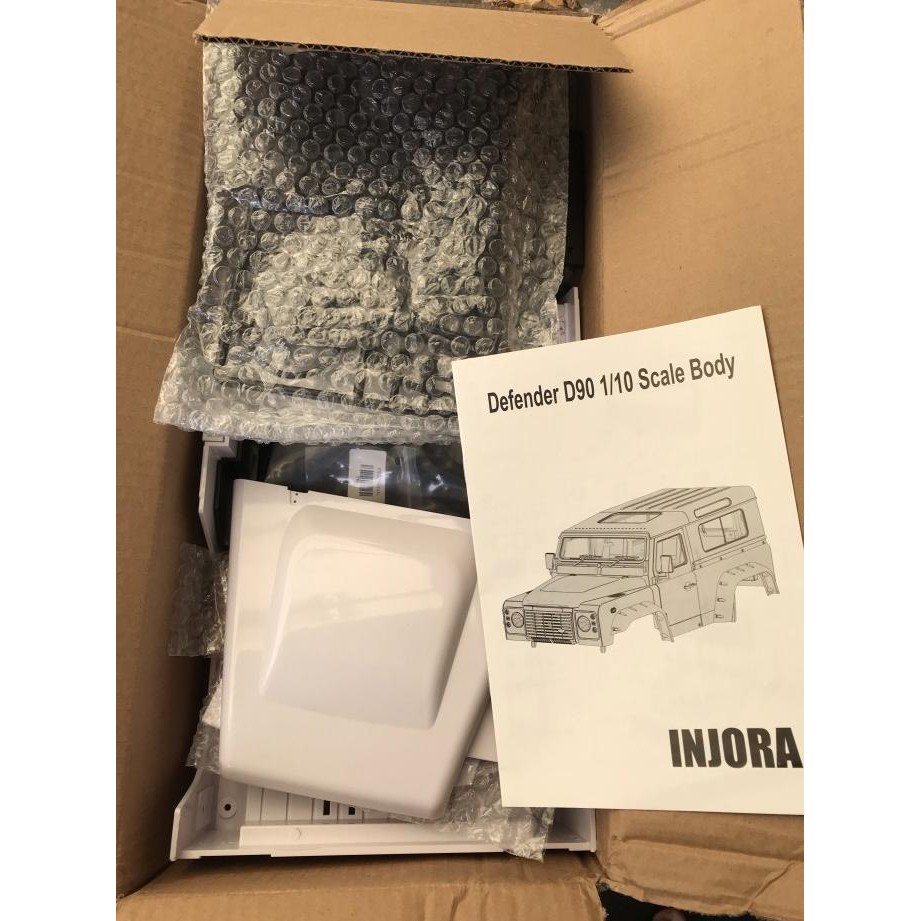 Terlaris Hard body injora d90 for rc adventure 1:10 275mm SALE