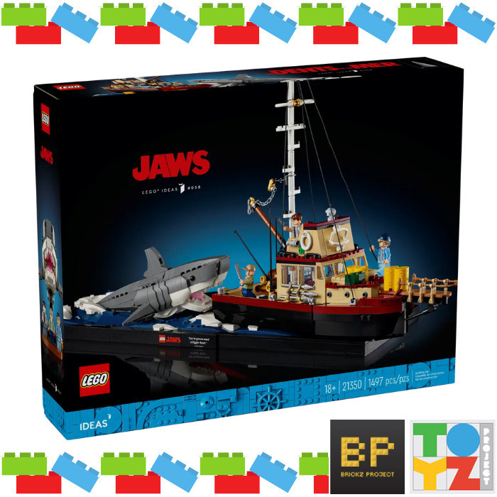 TERMURAH Lego 21350 Ideas - Jaws Ideas