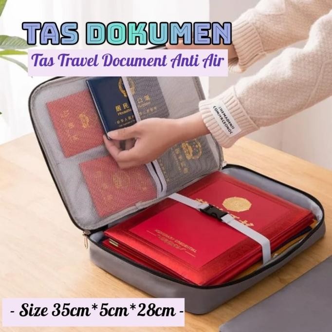 

Az Tas Dokumen / Tempat Penyimpanan File Travel Document Storage Bag