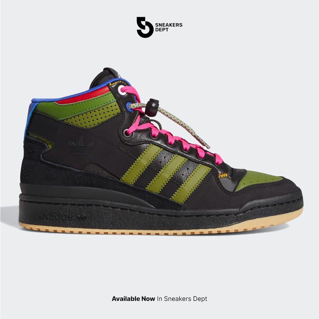 ADIDAS Sepatu Sneakers Pria FORUM MID RT X HEBRU BRANTLEY GZ4396 ORI