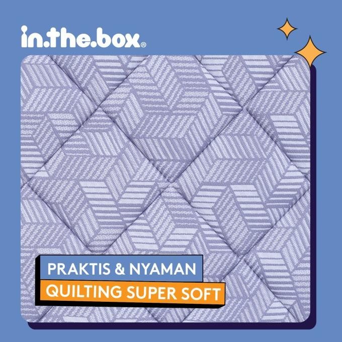 Kasur Busa IN THE BOX HYBRID Ukuran 160x200 (Queen) FREE BANTAL