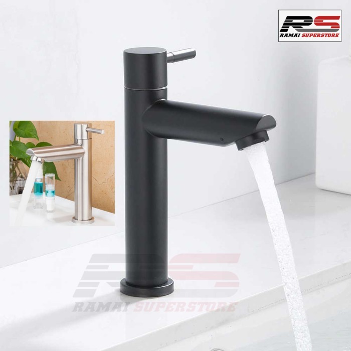 Keran Air Wastafel Premium Stainless Steel