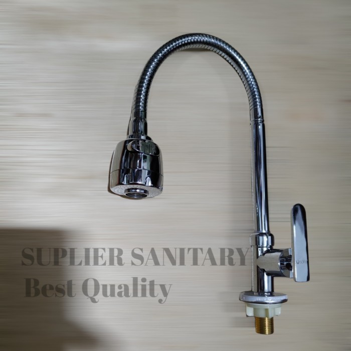 kran wastafel meja/kran cuci piring tanam/kran angsa/keran air