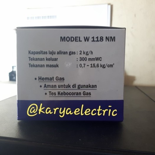 Regulator WINN GAS W 118 NM / W118NM ORIGINAL