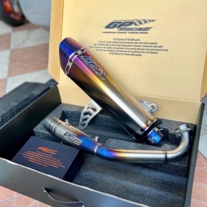 Knalpot GP Racing Titanium Xmax Gp Racing Original