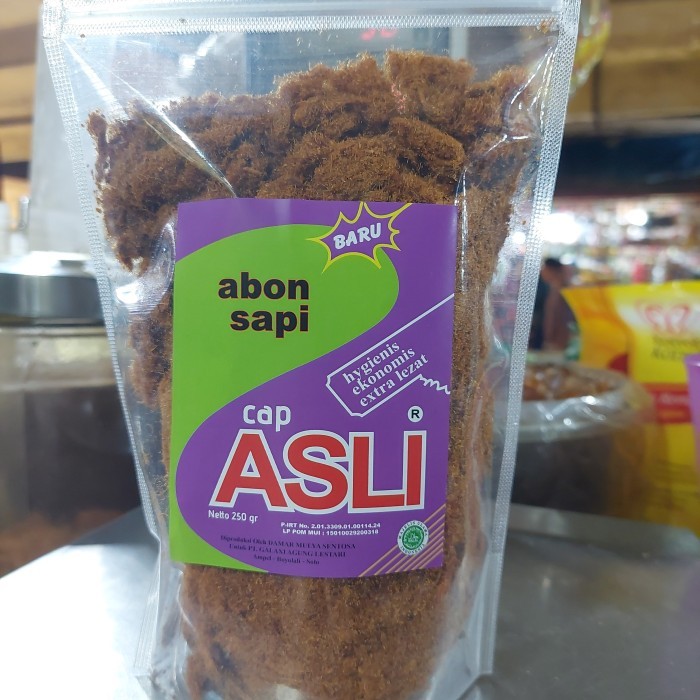 

ABON SAPI ASLI KEMASAN 250 GR
