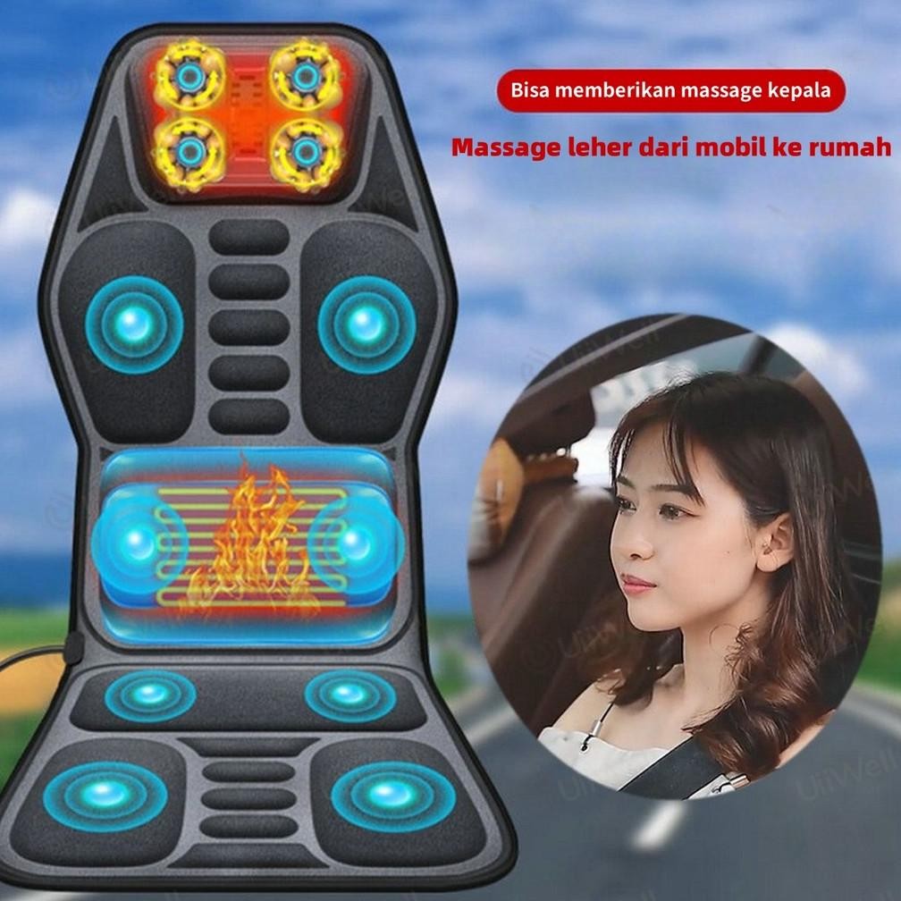 Kursi Pijat Massager Alat Pijat Portable Mobil Terapi Refleksi Kesehatan Massage Body Elektrik Getar