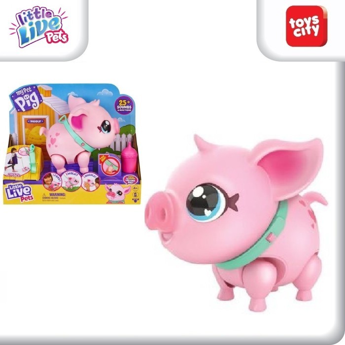 TERBARU Little Live Pets My Pet Pig - Walk & Dances 25 Sounds & Reaftions HOT SALE