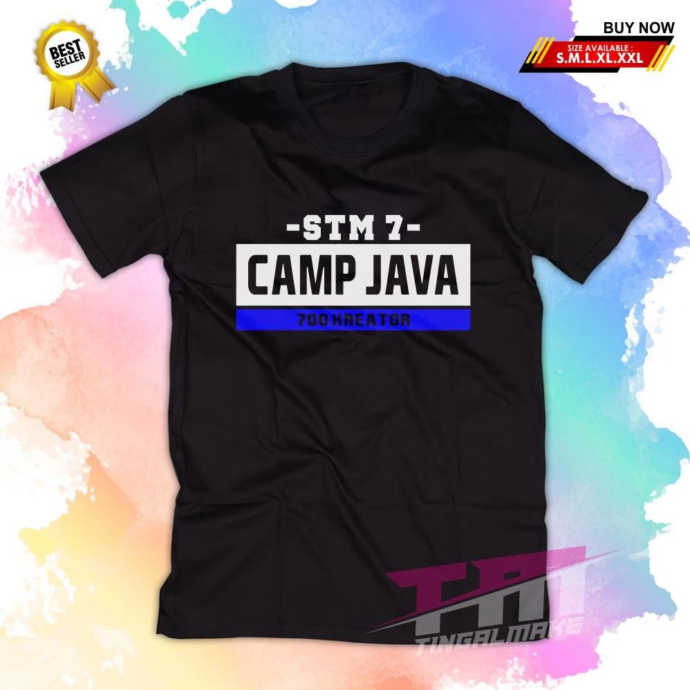 Terbaru Camp Java 700 Creator Camp Java Resmi Unisex Kaos Stm Camp Java 700 Creator Kaos Stm 7